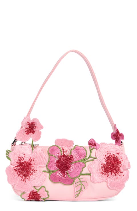 Leona Beaded Embellished Shoulder Bag
