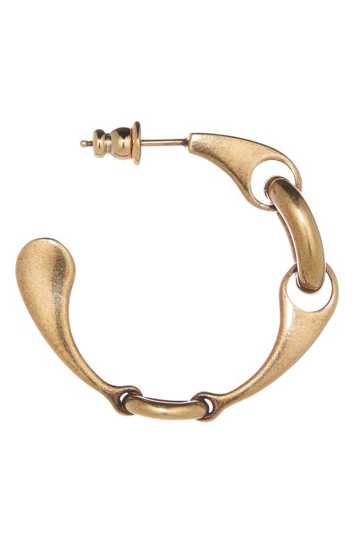 Chloé The Spirit Hoop Earrings In Gold