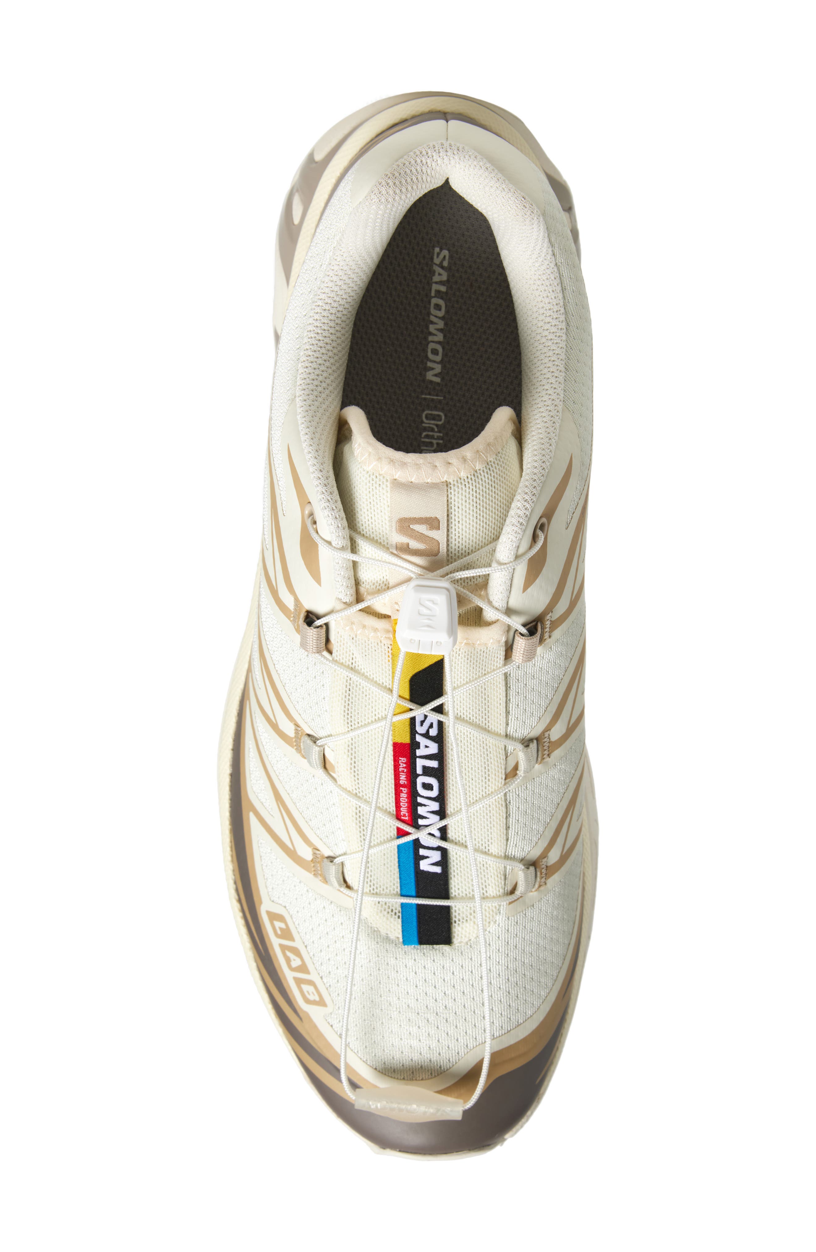 Salomon Gender Inclusive XT-6 Sneaker, Alternate, color, Vanilla Ice