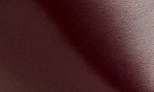 Mango Block-heel Sandals With Strap Burgundy In Burgundy