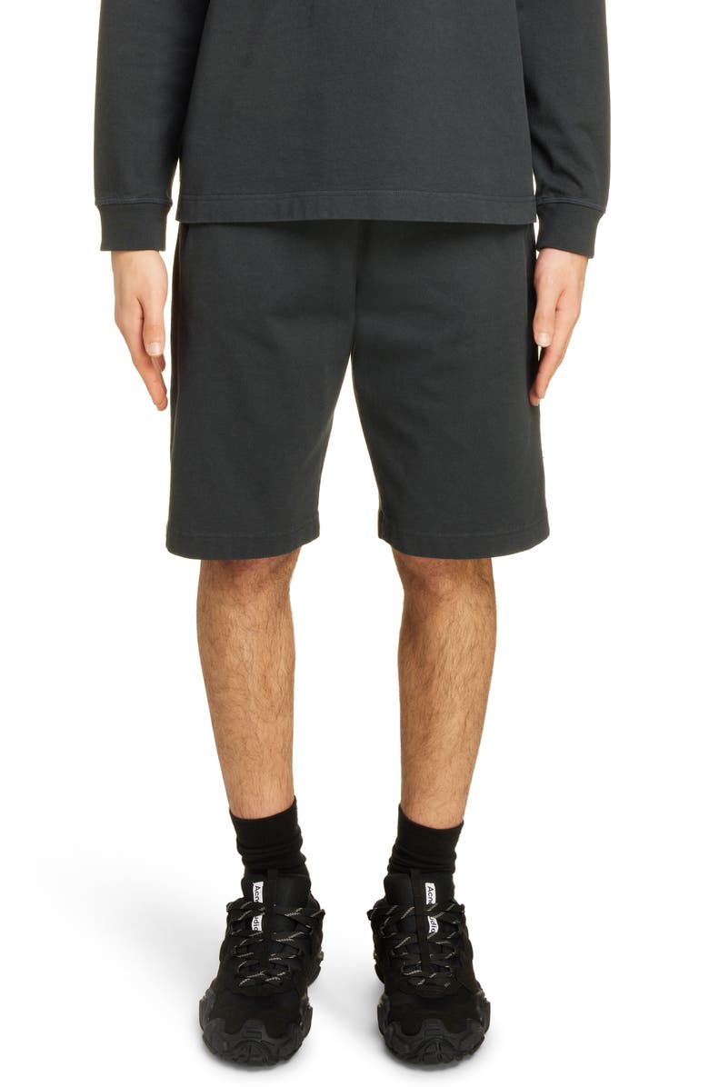 Acne Studios Organic Cotton Sweat Shorts, Main, color,