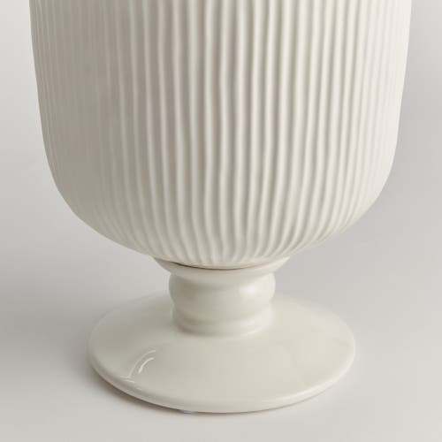 Napa Home & Garden Sinclair Footed Urn 11" In White