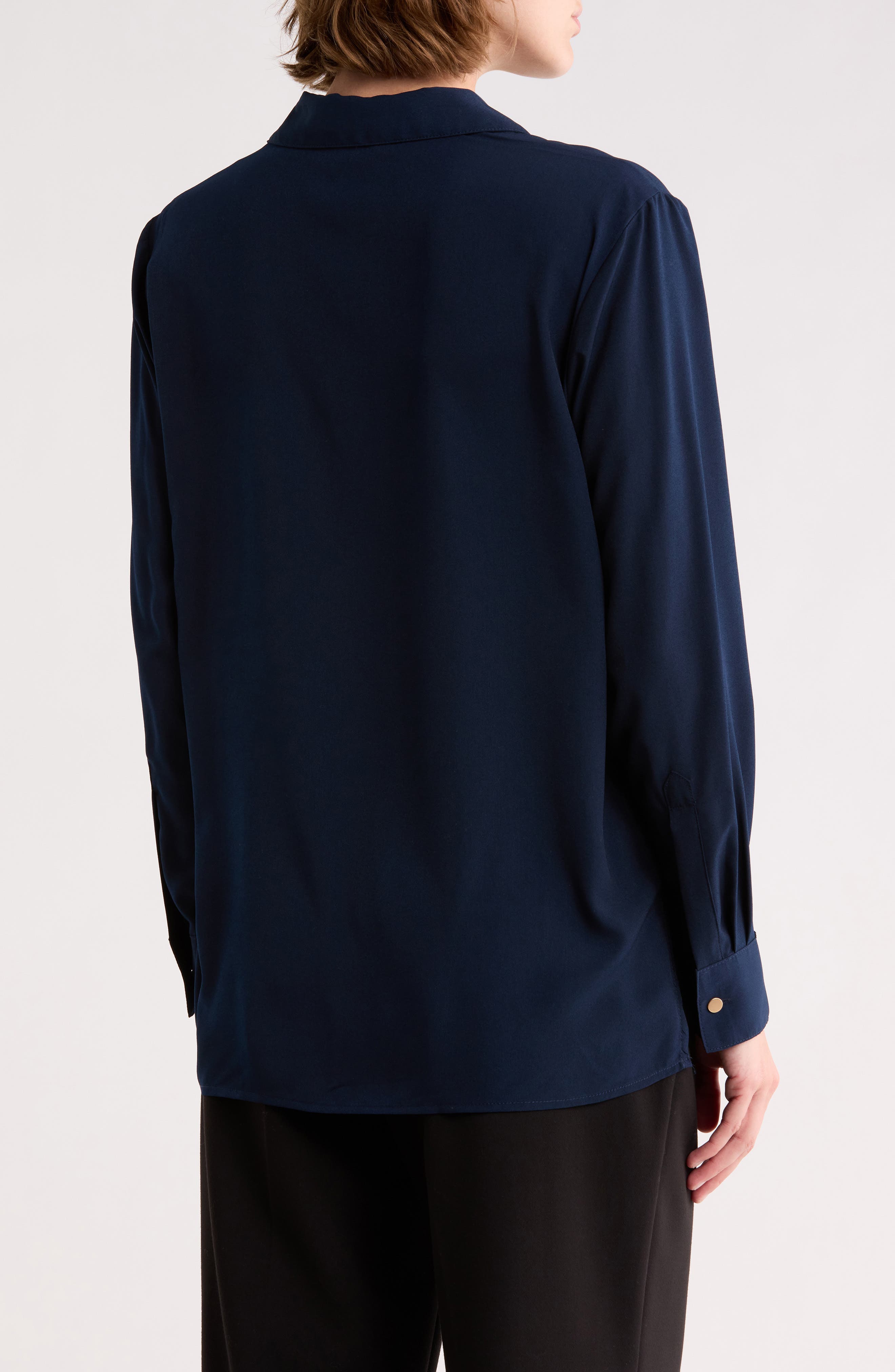 Hidden Placket Long Sleeve Shirt - image 2