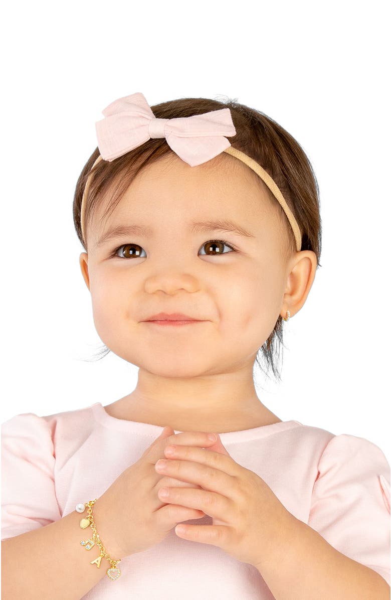 Tiny Blessings 14K Gold 9mm Timeless Pavé Huggie Hoop Earrings, Alternate, color, 14K Yellow Gold