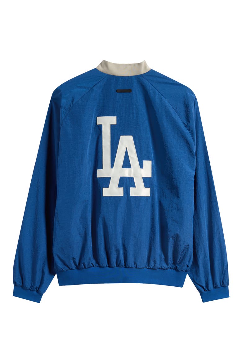 Dodgers Half Zip Pullover, Alternate, color, ESTATE BLUE/ SEAL RIB