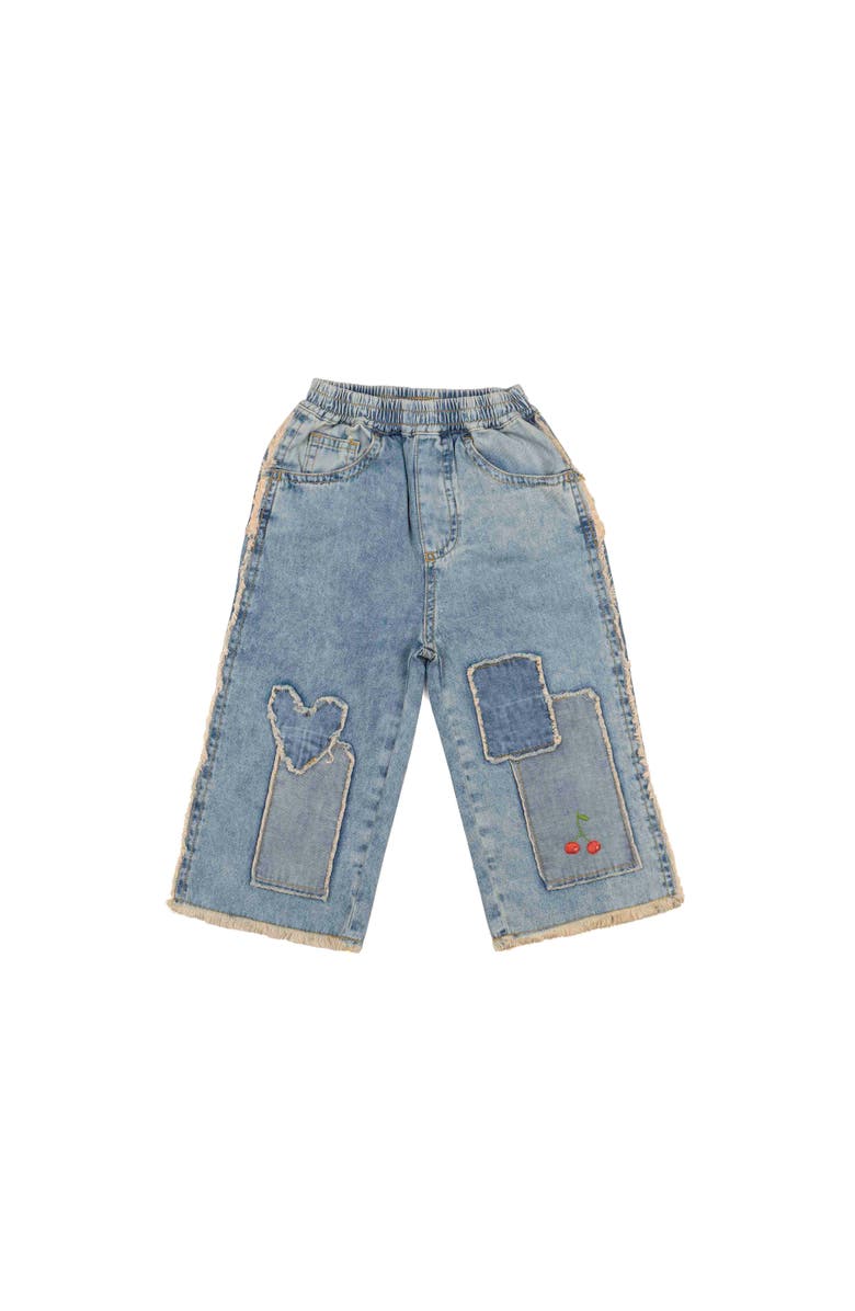 Wild Wawa Patchwork Heart Pants, Main, color, 