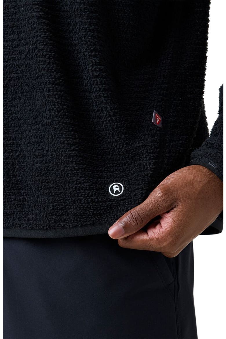 Bga Highliner Primaloft Air-Perm Fleece Crew, Alternate, color, Black