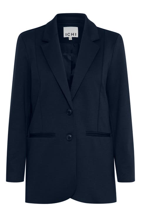 Oversize Notch Lapel Blazer