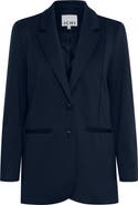 ICHI Oversize Notch Lapel Blazer