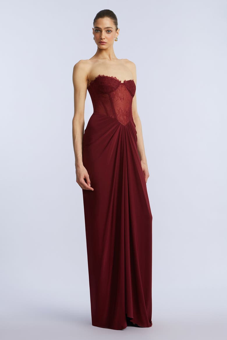 Joey Gown, Alternate, color, Red