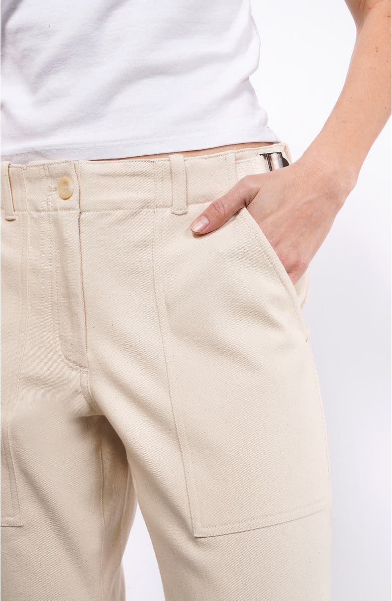 WILDFANG The Essential Denim Utility Pant, Alternate, color, Natural