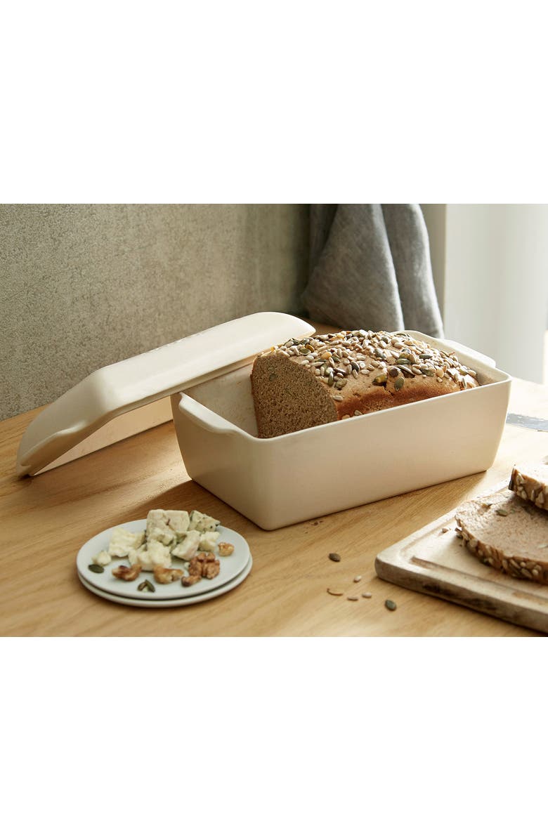 Emile Henry Bread Loaf Baker With Lid, Alternate, color, Charcoal