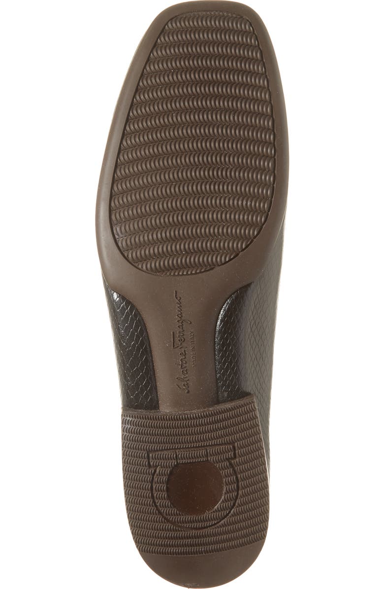 FERRAGAMO Snake Embossed Penny Loafer, Alternate, color,