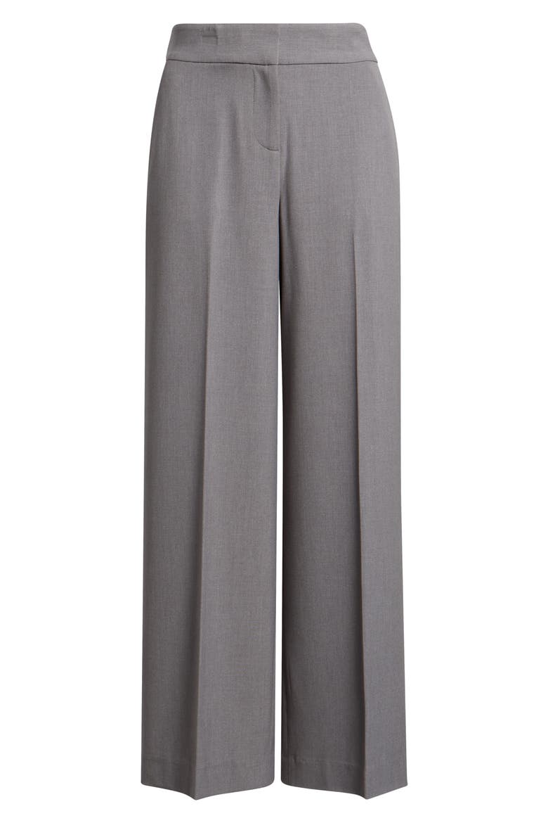 Wide Leg Pants, Alternate, color, HEATHER GREY