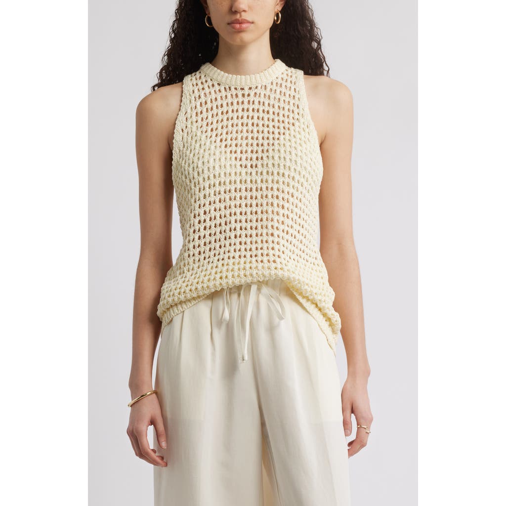 Nordstrom Open Knit Sleeveless Sweater