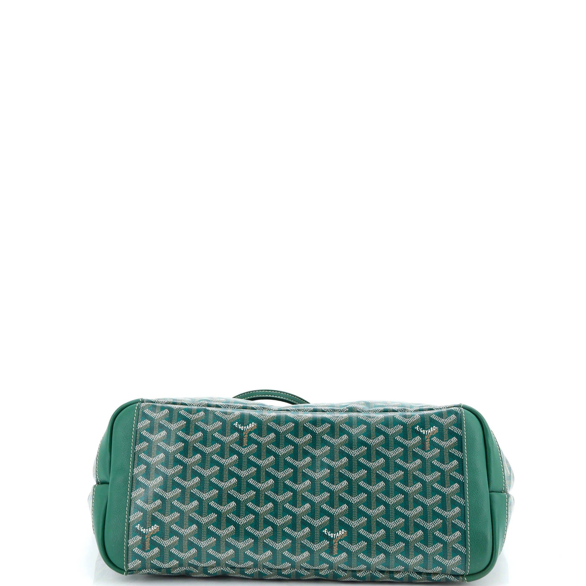 Pre-Owned Goyard Artois Tote Coated Canvas MM, Alternate, color, Green