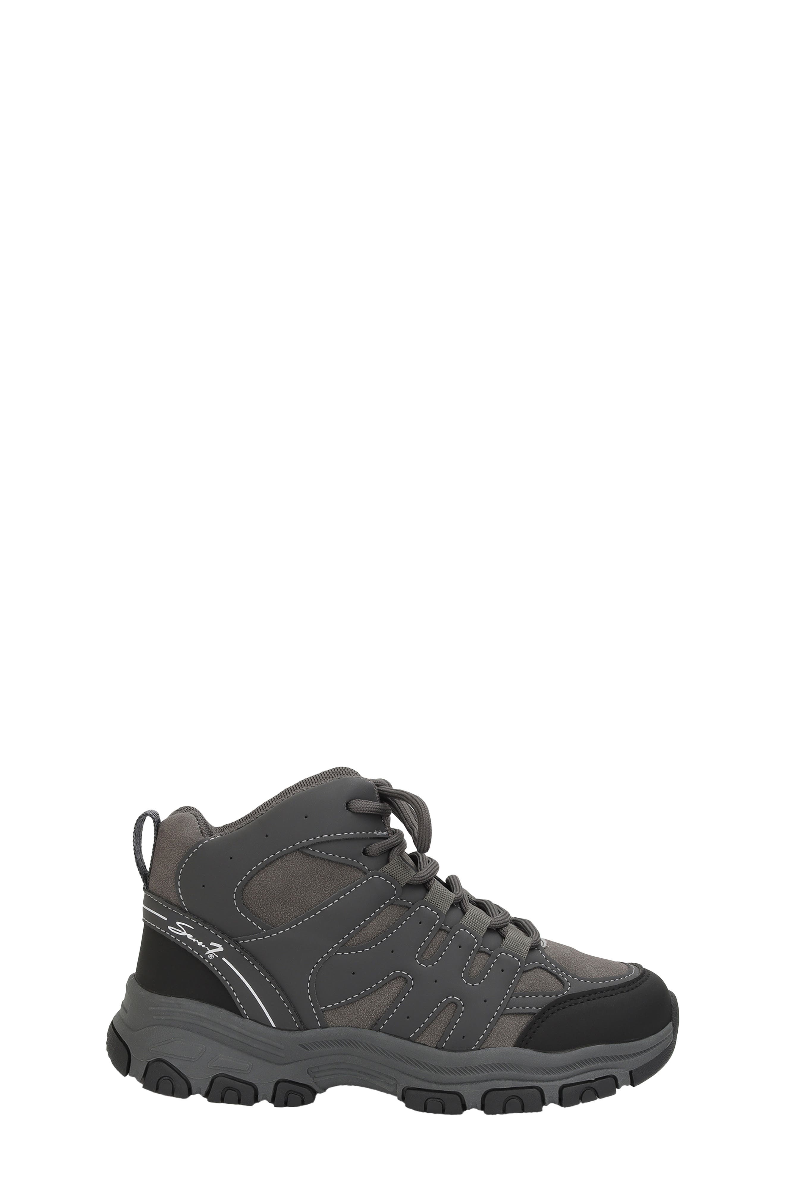 Kids' High Top Sneaker, Alternate, color, GREY