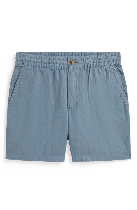 Kids' Cotton & Linen Shorts (Big Kid)