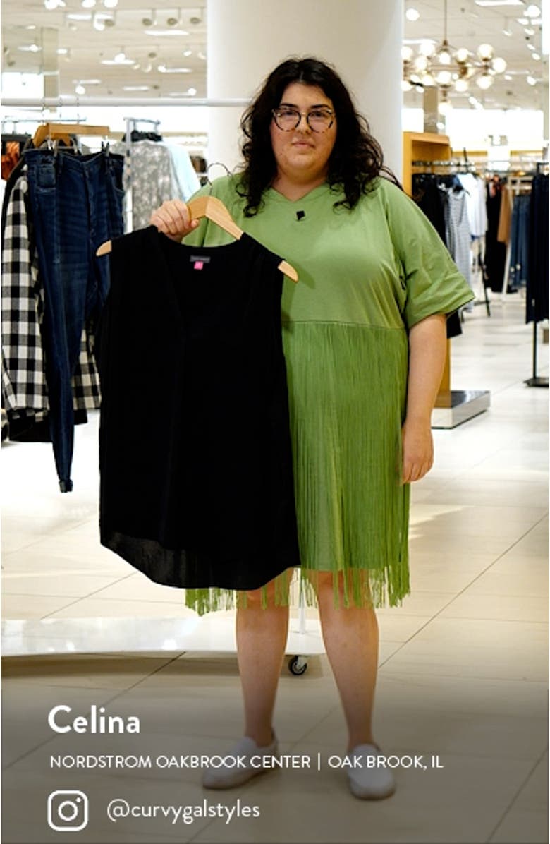 V-Neck Rumple Satin Blouse, sales video thumbnail