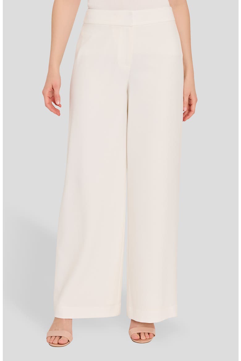 Wide Leg Pants, Main, color, WHITE
