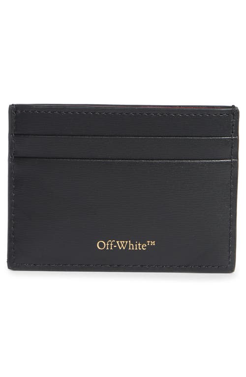 Off-white Jitney Simple Card Case In Multi