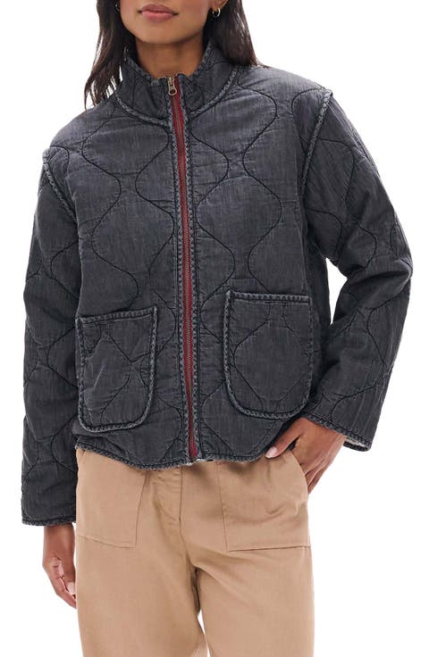 Quilted Tencel™ Lyocell Jacket