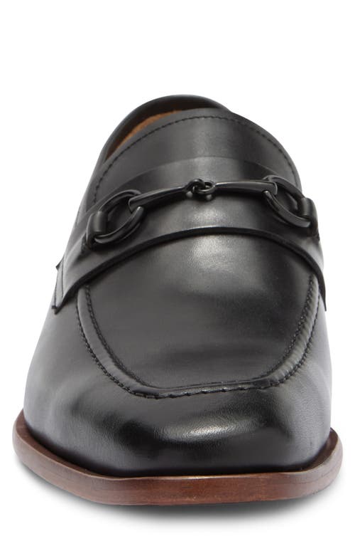 Shop Curatore Benelli Horsebit Loafer In Black