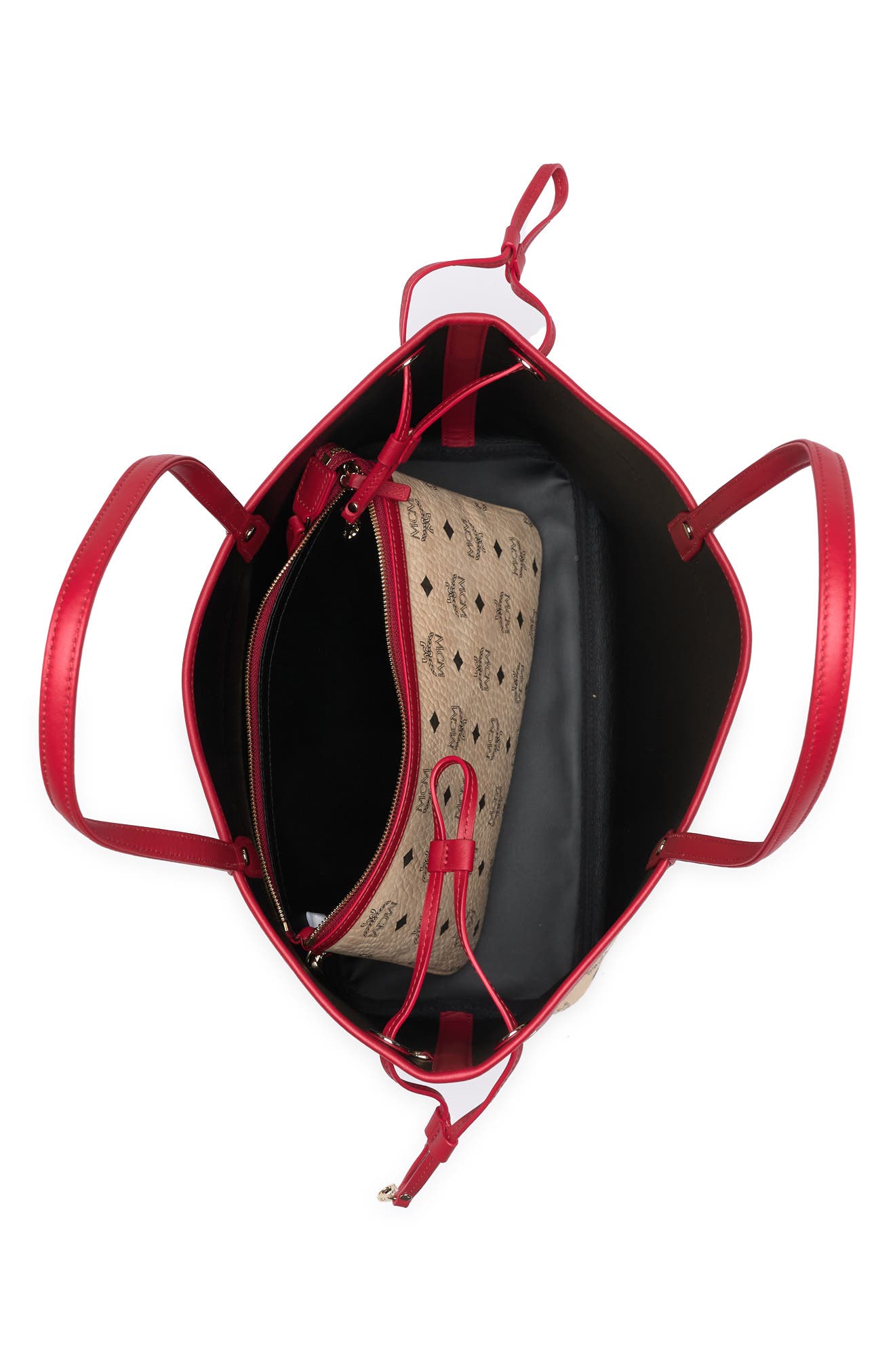 MCM Medium Shopper Bag, Alternate, color, 