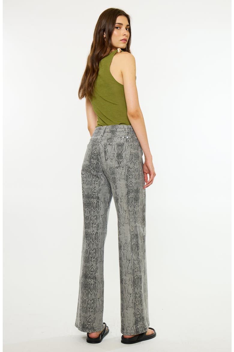 Jude Mid Rise Wide Jeans, Alternate, color, Grey