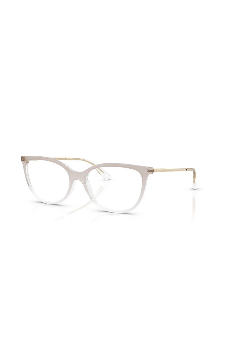 50mm Oval optical glasses, Main, color, Brown