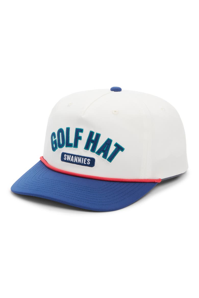 Charm Snapback Golf Hat, Main, color, TWILIGHT
