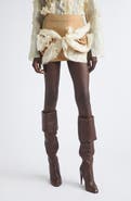 KIM SHUI Luana Embellished Taffeta Miniskirt