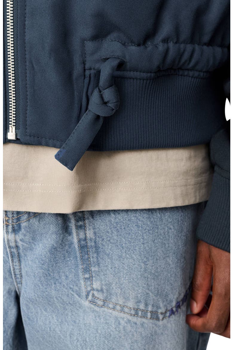 Archer Bomber Jacket, Alternate, color, Navy