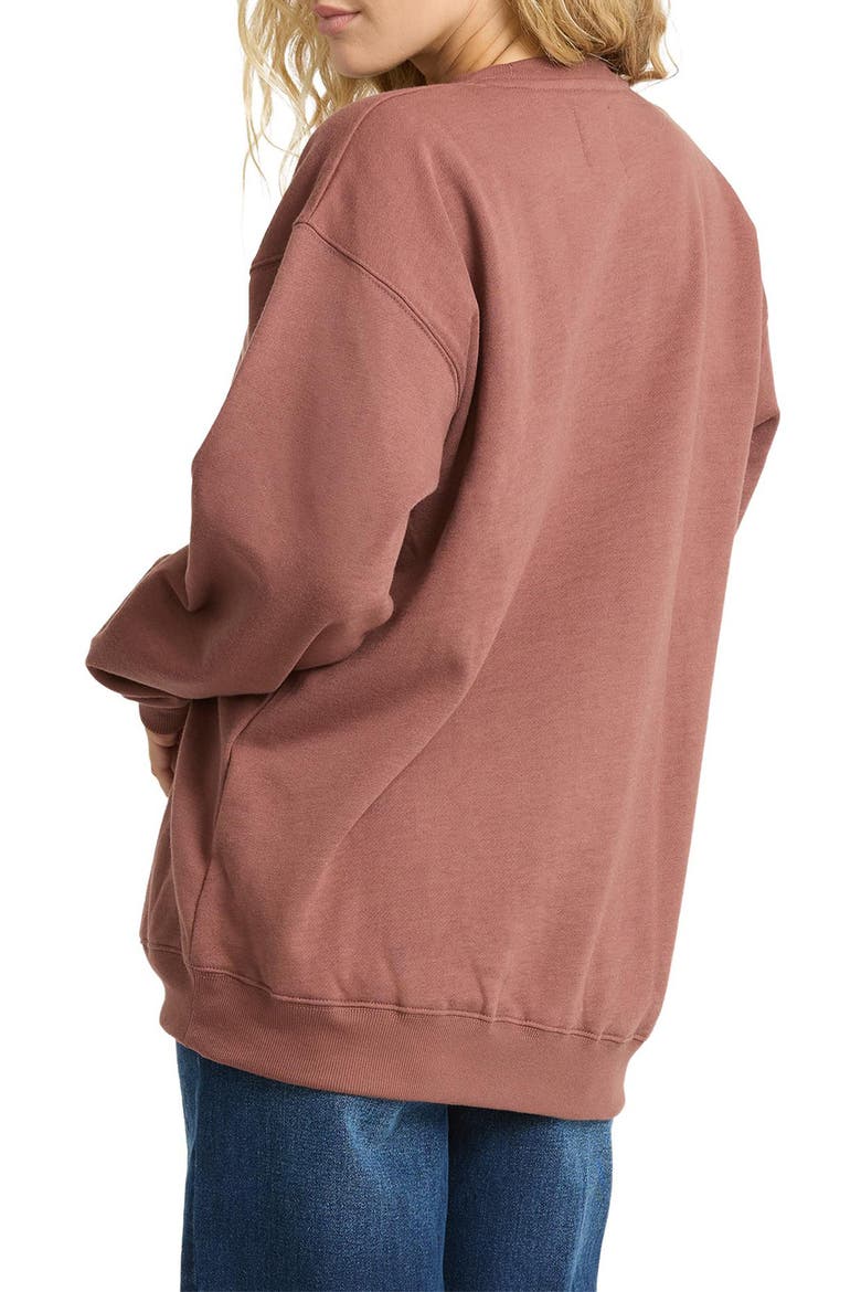 Light in View Graphic Sweatshirt, Alternate, color, ESPRESSO