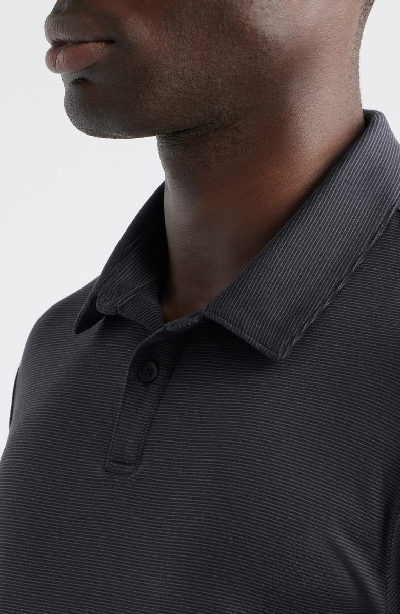 Zella Dynamic Stripe Polo, Alternate, color,