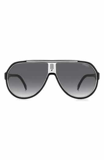 64mm Oversize Gradient Aviator Sunglasses