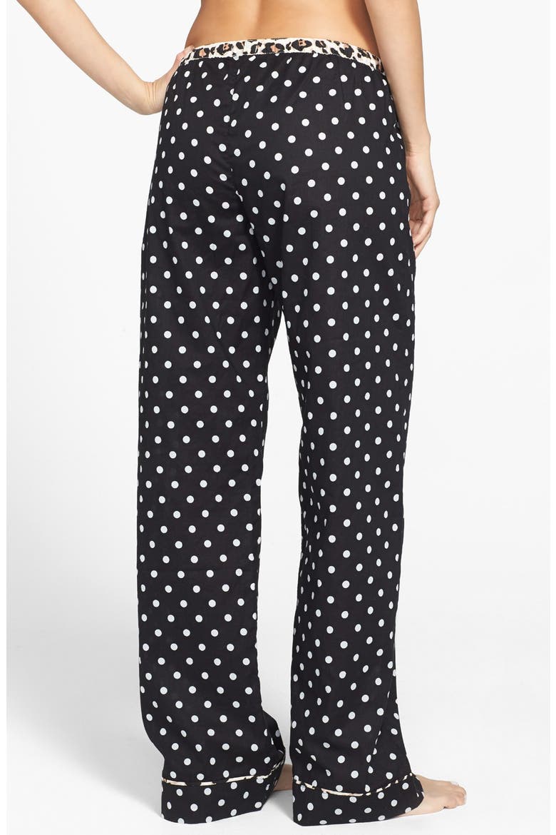 'Love' Pants, Alternate, color, BLACK