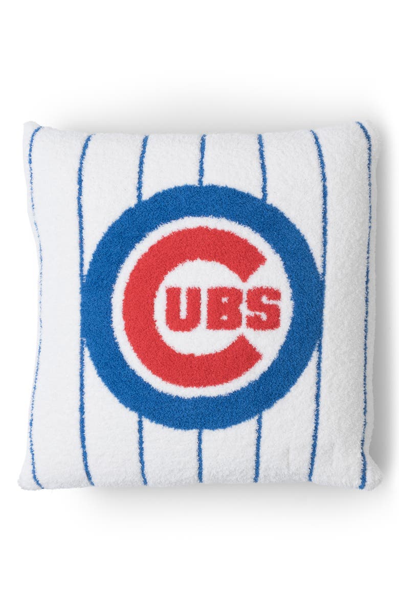 Barefoot Dreams<sup>®</sup> CozyChic<sup>®</sup> Chicago Cubs Accent Pillow, Main, color, Cubs Multi