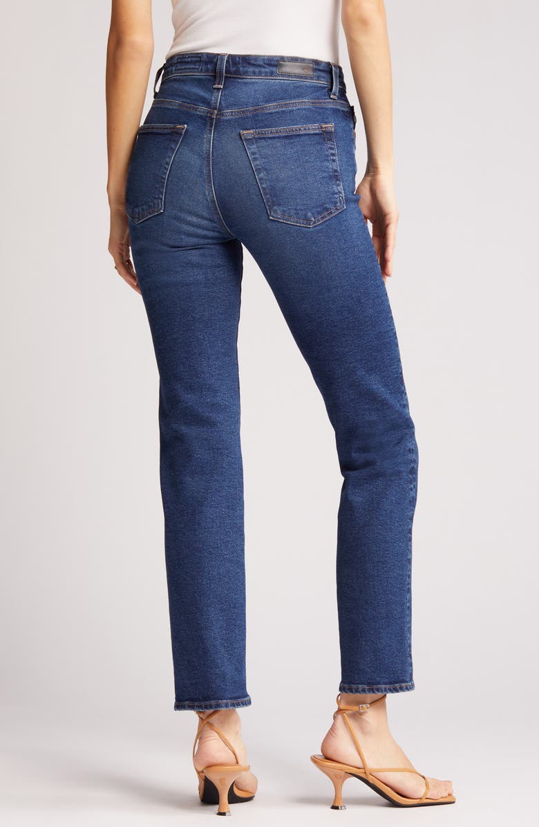 AG Saige High Waist Straight Leg Jeans, Alternate, color, Catch