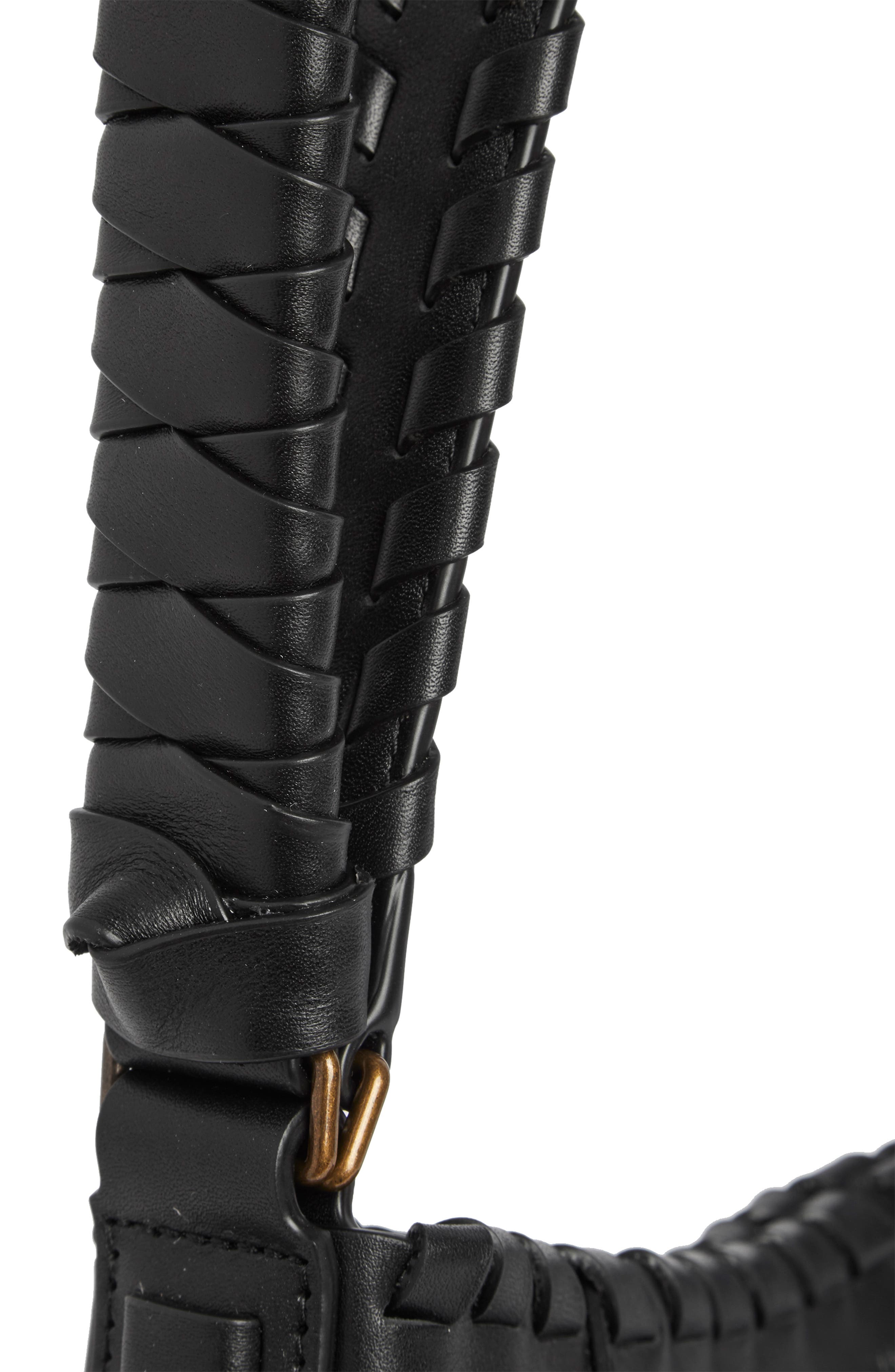 AllSaints Courtney Leather Hobo, Alternate, color, 