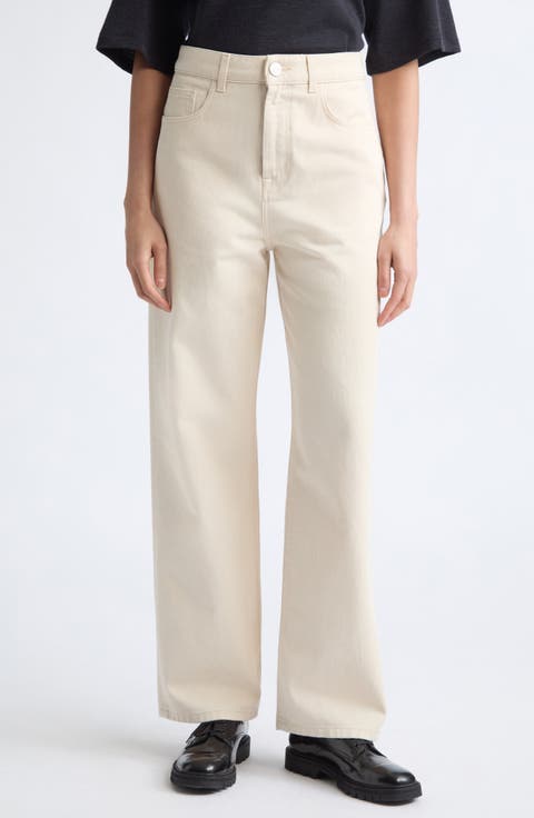 Bruun High Waist Baggy Wide Leg Jeans