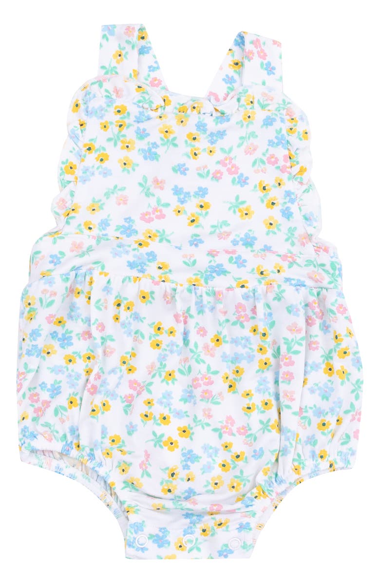 Angel Dear Carolines Calico Bubble Bodysuit, Main, color,