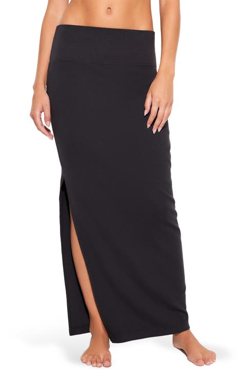 Raquel Rib Maxi Skirt