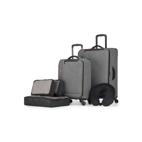 YYZ 6 Piece Softside Luggage Set