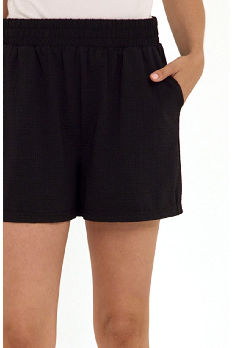 Phaedra Stretch Shorts, Alternate, color, JET BLACK