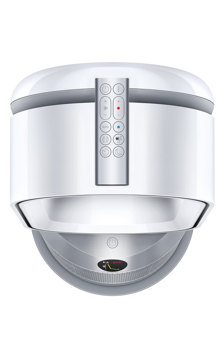 Purifier Hot + Cool™ Purifying Fan Heater, Alternate, color, WHITE/ SILVER