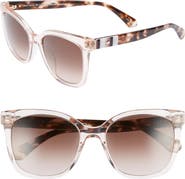 Kate Spade New York kiya 53mm round sunglasses