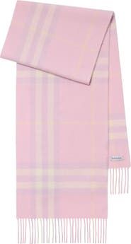 Burberry Giant Check Cashmere Scarf