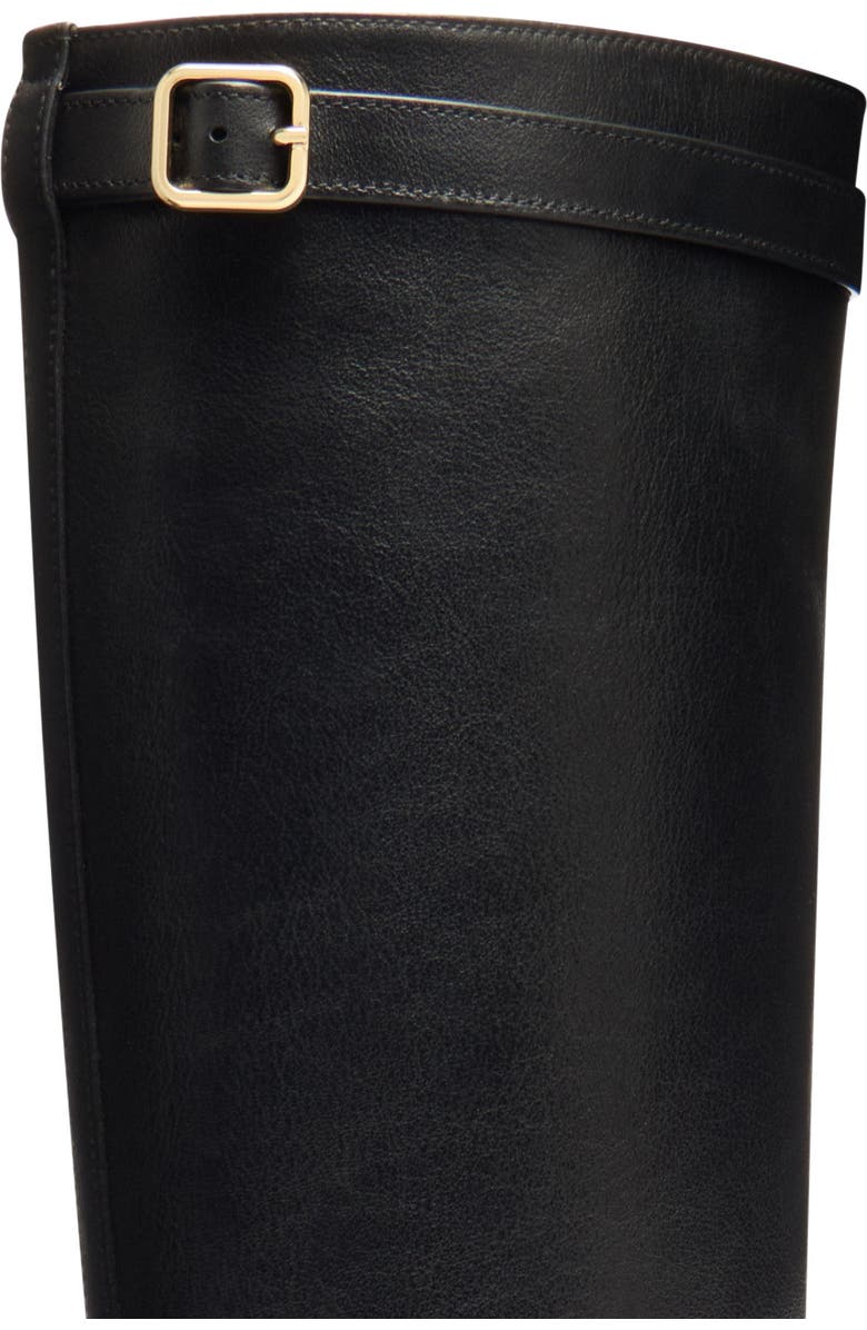 Santoni Women's leather high-heel boot, Alternate, color,