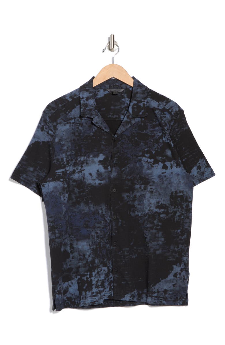 John Varvatos Jacque Camp Shirt, Alternate, color, Winter Sky Blue